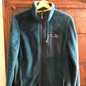 Ll Bean Adventure Hybrid Fleece Jacket 